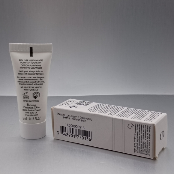 5 For $25 Item🌸 Christian Dior La Mousse Off/On Foaming Facial Cleanser - Picture 3 of 3